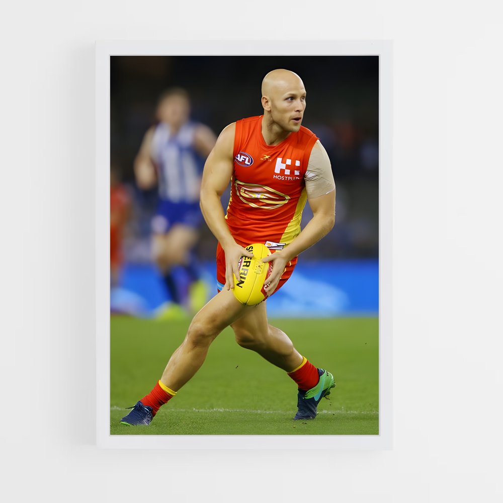 Poster Gary de ablett – affiche Football australien (vue 3)
